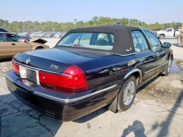 2MEFM74W4XX669582 - 1999 MERCURY GRAND MARQ BLACK photo 4