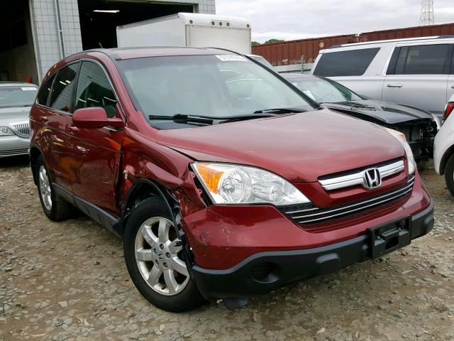 JHLRE487X9C004136 - 2009 HONDA CR-V EXL RED photo 2