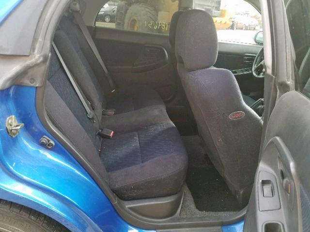 JF1GD29602G527946 - 2002 SUBARU IMPREZA WR BLUE photo 6