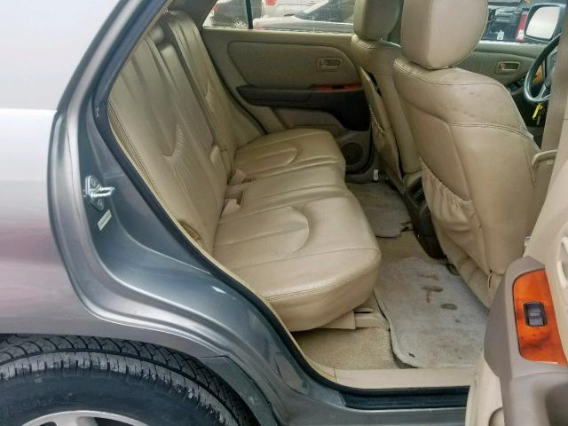 JT6GF10U6Y0056419 - 2000 LEXUS RX 300 CREAM photo 6