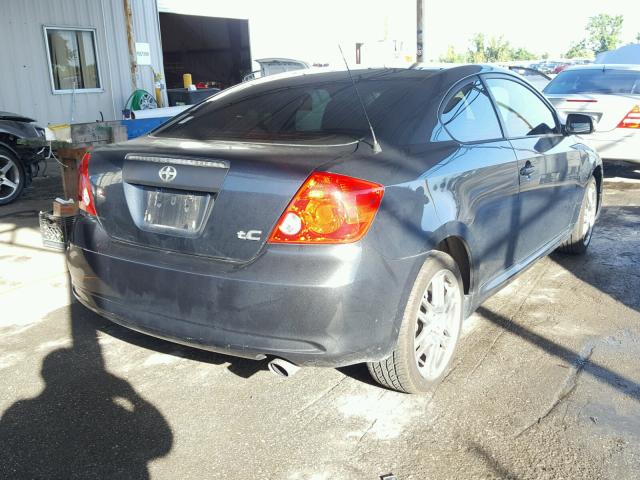 JTKDE177150015926 - 2005 TOYOTA SCION TC 灰色 照片 4