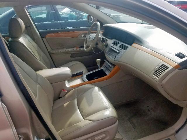 4T1BK36B87U200779 - 2007 TOYOTA AVALON XL GOLD photo 5