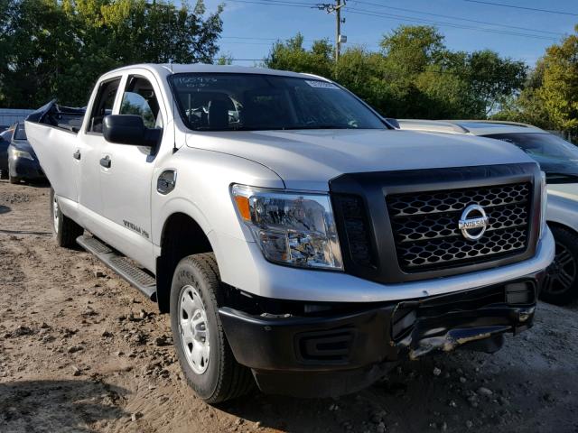 1N6AA1F1XHN504154 - 2017 NISSAN TITAN XD S SILVER photo 1