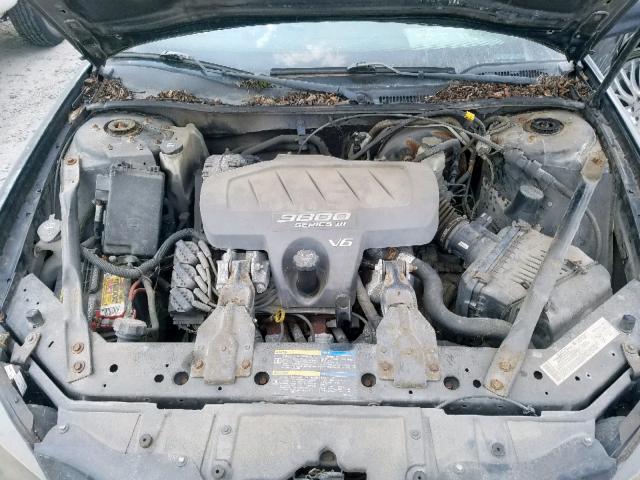 2G2WP522251180843 - 2005 PONTIAC GRAND PRIX Қара фото 7