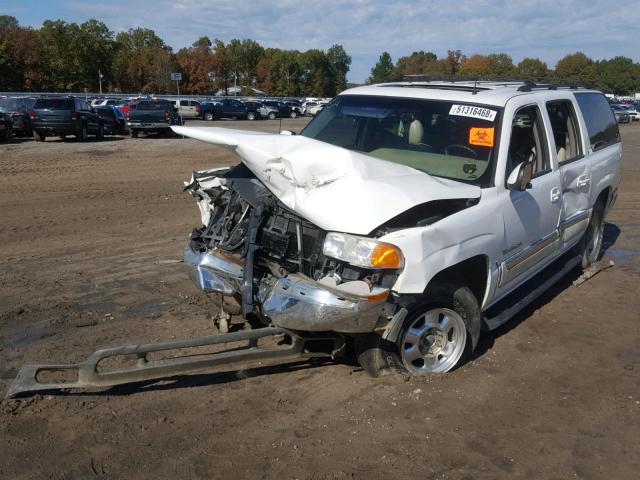 3GKFK16Z42G205713 - 2002 GMC YUKON XL K WHITE photo 2