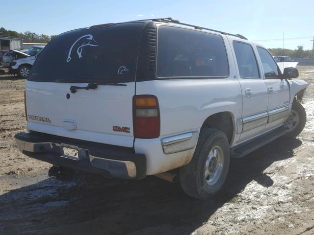 3GKFK16Z42G205713 - 2002 GMC YUKON XL K WHITE photo 4