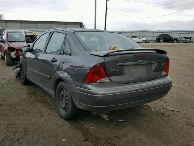 1FAFP38313W181509 - 2003 FORD FOCUS ZTS GRAY photo 3