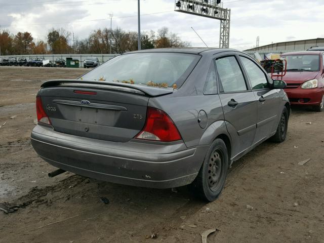 1FAFP38313W181509 - 2003 FORD FOCUS ZTS GRAY photo 4