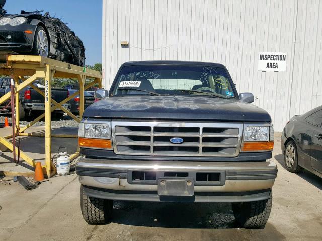 1FMEU15H1SLA85121 - 1995 FORD BRONCO U10 BROWN photo 9