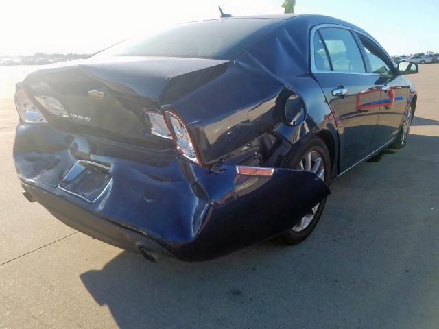 1G1ZE5E71AF242069 - 2010 CHEVROLET MALIBU LTZ ლურჯი ფოტო 4