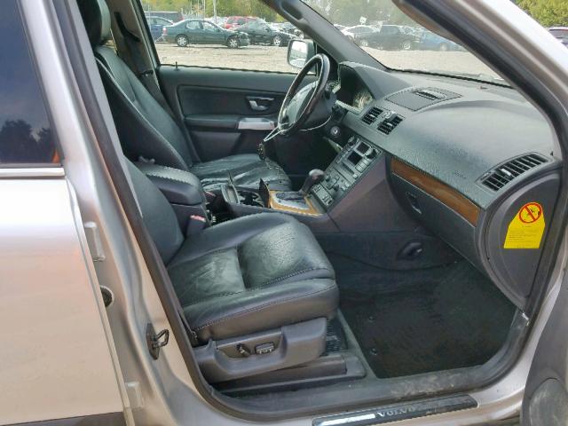 YV1CZ91HX41075083 - 2004 VOLVO XC90 T6 SILVER photo 5