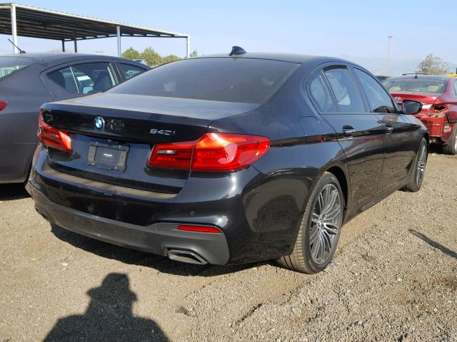 WBAJE5C37HG913914 - 2017 BMW 540 I BLACK photo 4