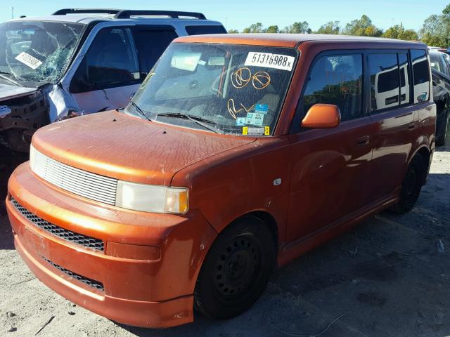 JTLKT324340161048 - 2004 TOYOTA SCION XB Қызғылт сары фото 2