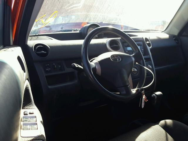 JTLKT324340161048 - 2004 TOYOTA SCION XB Қызғылт сары фото 9