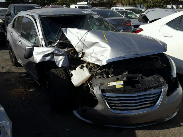 1C3CCBBG0DN528001 - 2013 CHRYSLER 200 TOURIN GRAY photo 1