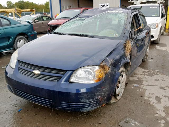 1G1AL58F287262373 - 2008 CHEVROLET COBALT LT BLUE photo 2