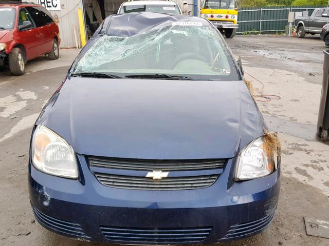 1G1AL58F287262373 - 2008 CHEVROLET COBALT LT BLUE photo 9