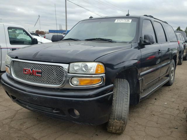 1GKFK66UX3J313822 - 2003 GMC YUKON XL D BLACK photo 2