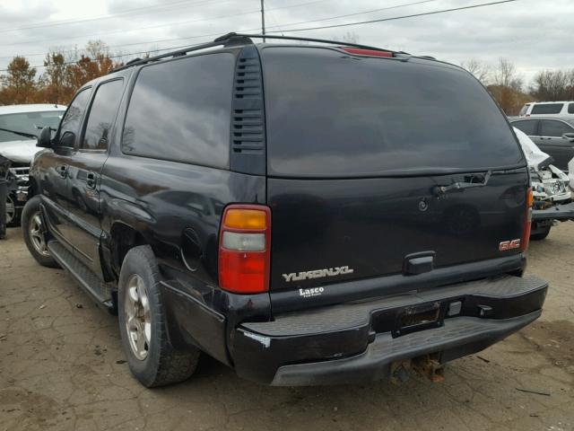 1GKFK66UX3J313822 - 2003 GMC YUKON XL D BLACK photo 3