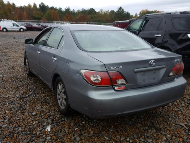 JTHBF30G130103436 - 2003 LEXUS ES 300 GRAY photo 3