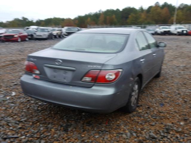 JTHBF30G130103436 - 2003 LEXUS ES 300 GRAY photo 4