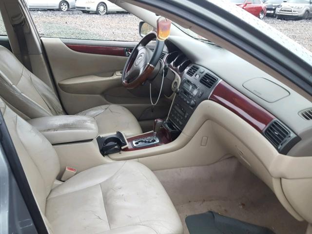 JTHBF30G130103436 - 2003 LEXUS ES 300 GRAY photo 5