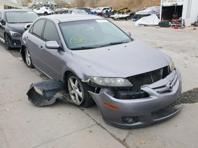 1YVHP80D865M11989 - 2006 MAZDA 6 S GRAY photo 1