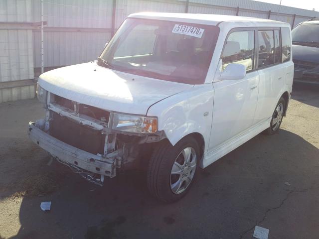 JTLKT324350191135 - 2005 TOYOTA SCION XB Ақ фото 2