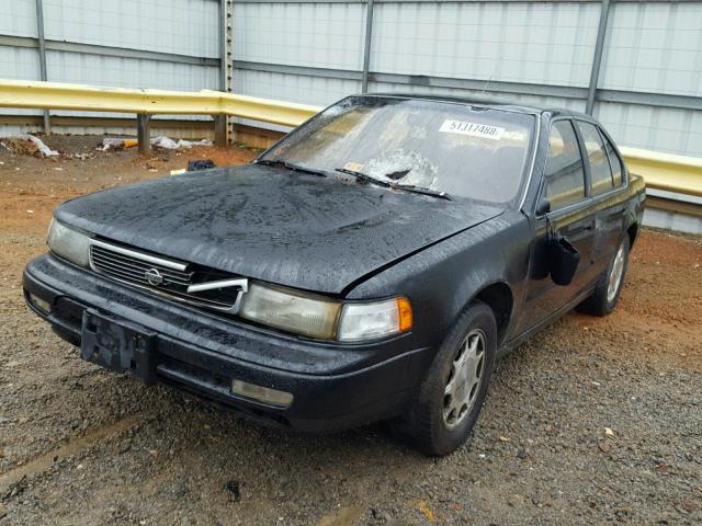 JN1HJ01FXPT090384 - 1993 NISSAN MAXIMA GXE BLACK photo 2