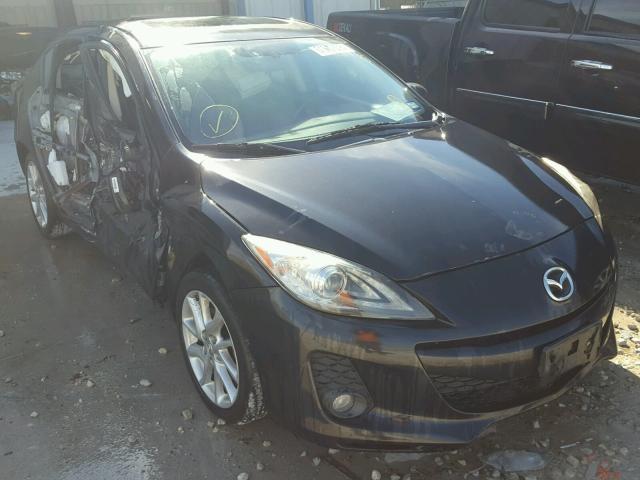 JM1BL1W59C1528272 - 2012 MAZDA 3 S BLACK photo 1