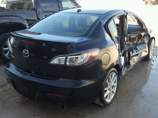 JM1BL1W59C1528272 - 2012 MAZDA 3 S BLACK photo 4