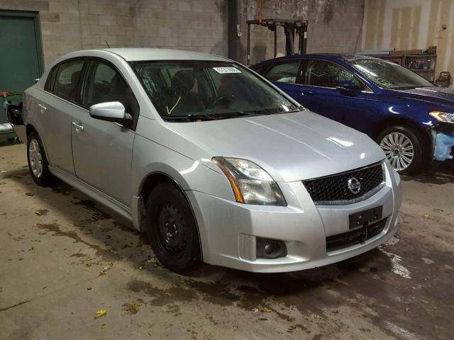 3N1AB6AP2BL625506 - 2011 NISSAN SENTRA 2.0 SILVER photo 1