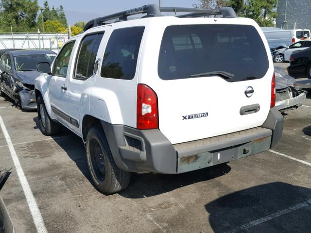 5N1AN08U07C503612 - 2007 NISSAN XTERRA OFF Білий фото 3
