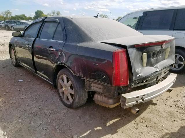 1G6DD67V480203935 - 2008 CADILLAC STS BLACK photo 3