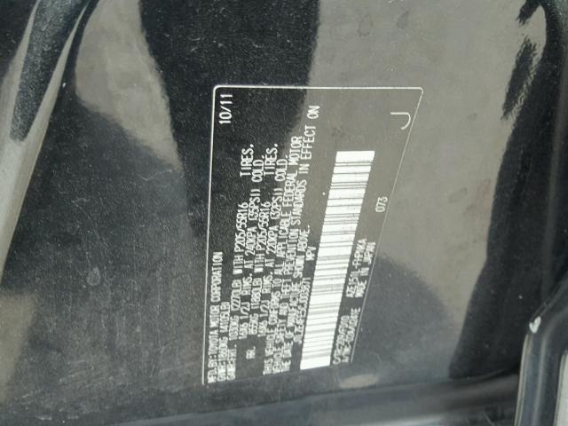 JTLZE4FE5CJ003871 - 2012 TOYOTA SCION XB Қара фото 10