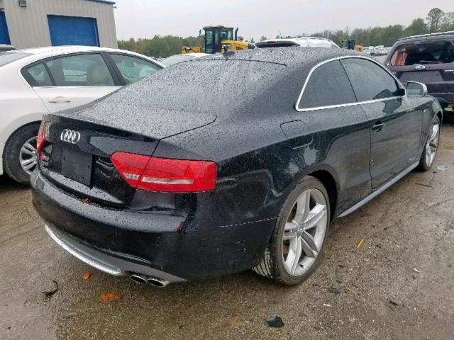 WAUVVAFR1BA017001 - 2011 AUDI S5 PRESTIG BLACK photo 4