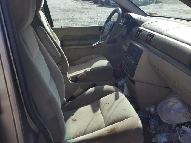 2FMZA576X5BA78928 - 2005 FORD FREESTAR S TAN photo 5