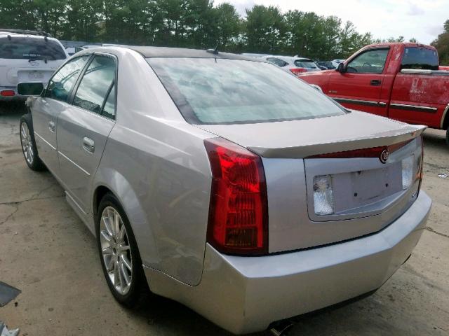 1G6DP577570112707 - 2007 CADILLAC CTS HI FEA SILVER photo 3