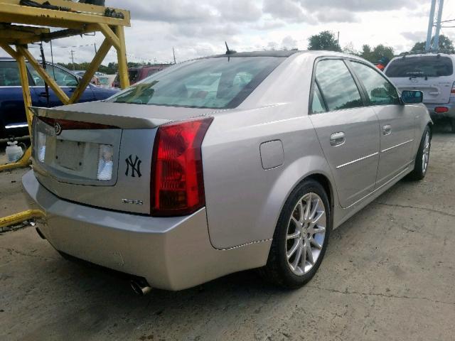 1G6DP577570112707 - 2007 CADILLAC CTS HI FEA SILVER photo 4