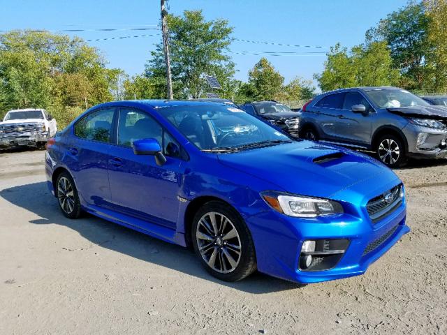 JF1VA1J69F9835942 - 2015 SUBARU WRX LIMITE BLUE photo 1