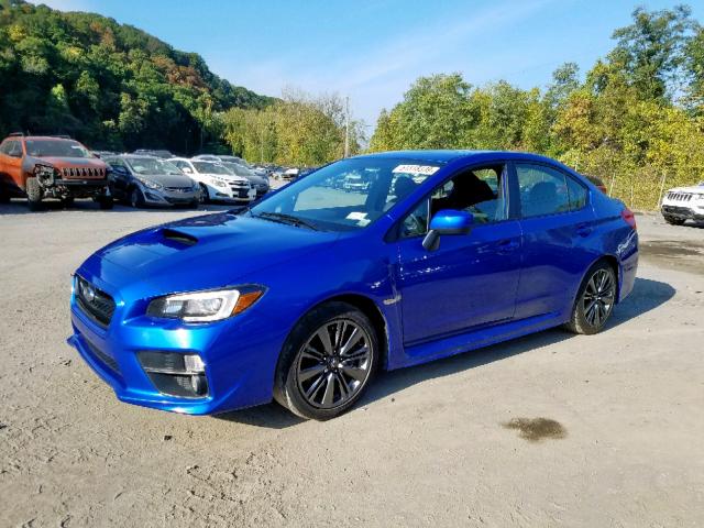 JF1VA1J69F9835942 - 2015 SUBARU WRX LIMITE BLUE photo 2