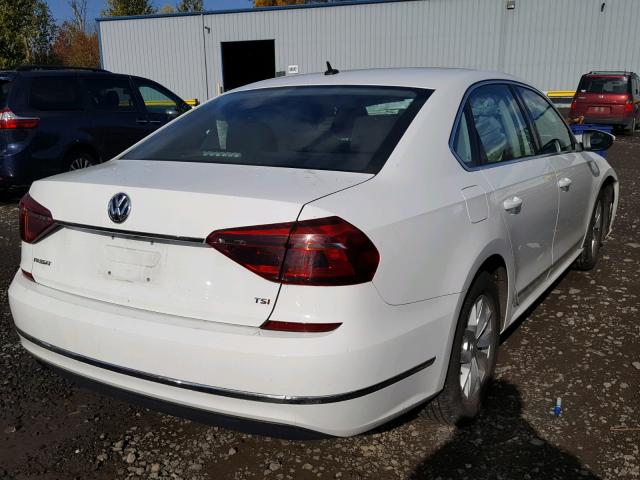 1VWAT7A31HC008385 - 2017 VOLKSWAGEN PASSAT S WHITE photo 4