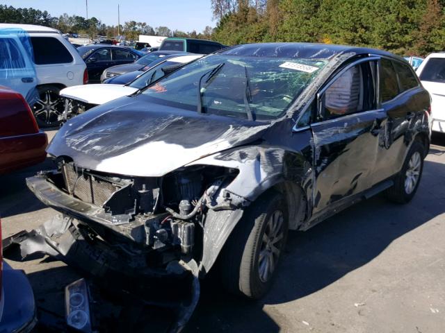 JM3ER2WM5A0300661 - 2010 MAZDA CX-7 MAROON photo 2