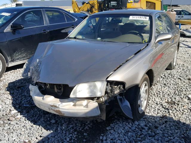 1YVGF22D1Y5101226 - 2000 MAZDA 626 ES BROWN photo 2