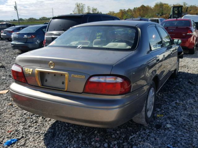 1YVGF22D1Y5101226 - 2000 MAZDA 626 ES BROWN photo 4