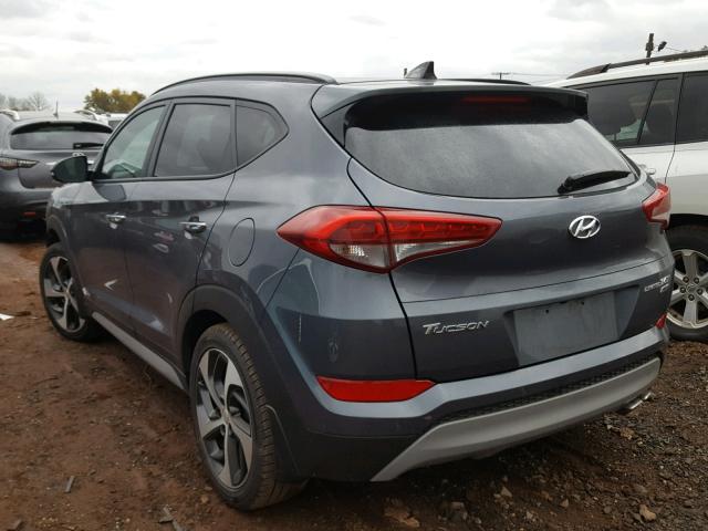 KM8J3CA22JU606354 - 2018 HYUNDAI TUCSON LIM GRAY photo 3