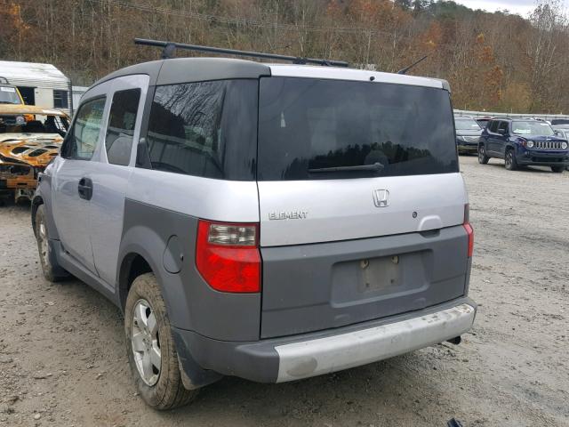 5J6YH28543L018618 - 2003 HONDA ELEMENT EX SILVER photo 3