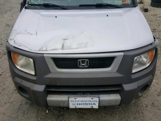 5J6YH28543L018618 - 2003 HONDA ELEMENT EX SILVER photo 7