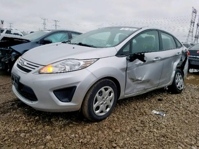 3FADP4AJ5BM234295 - 2011 FORD FIESTA S SILVER photo 2