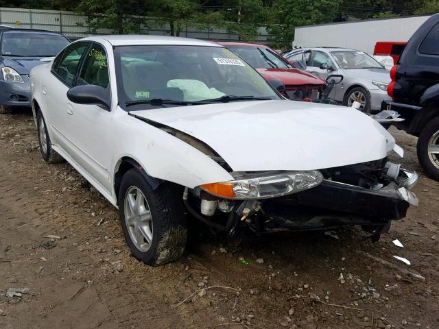 1G3NL52E14C208072 - 2004 OLDSMOBILE ALERO GL WHITE photo 1